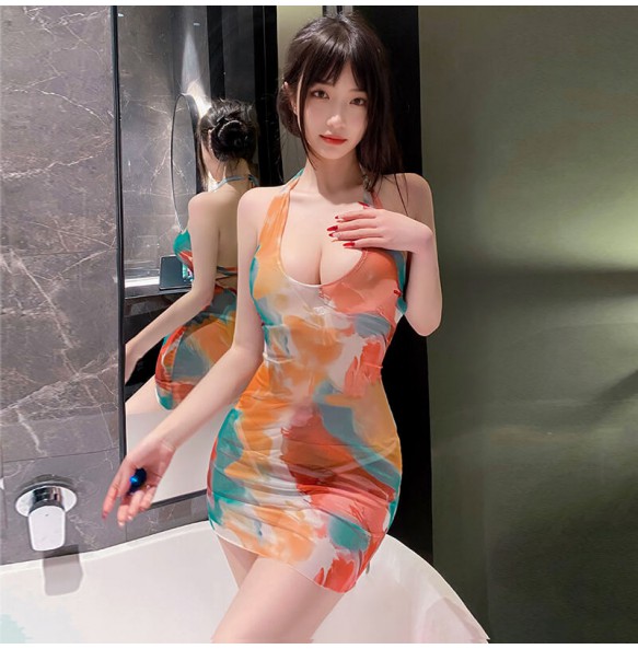FEE ET MOI - Sexy Deep U Bodycon Dress